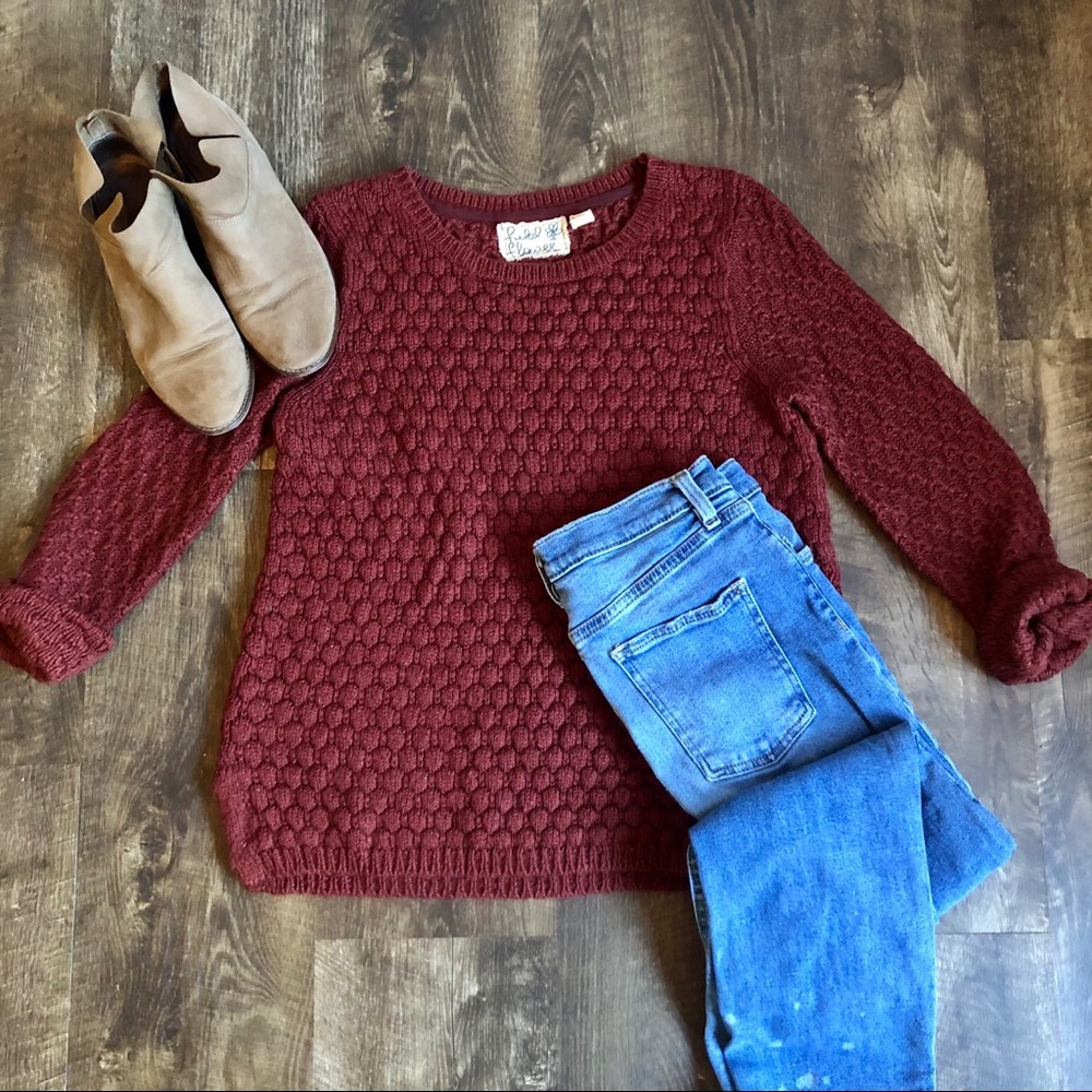Anthro | Chunky Sweater